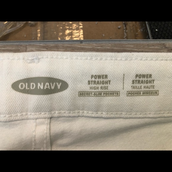 Old Navy Power Straight High Rise Size 14 Jeans - Picture 3 of 4